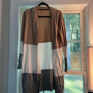 Multi colored cardigan